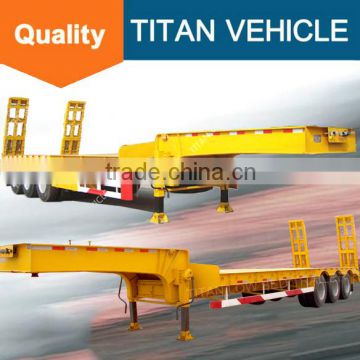 TITAN Heavy duty low bed truck trailer in botswana