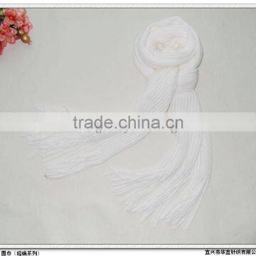 Adult Winter Colors Acrylic Warp Knitting Scarf Js344 photo-4