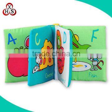 Custom child learning english book, Easy cloth book for small child