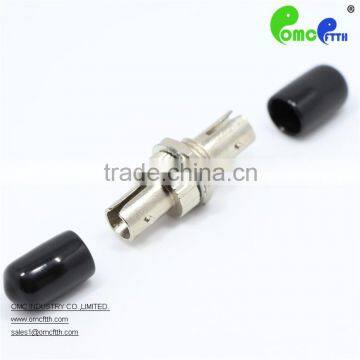 High quality China-made ST SX black fiber optic adapter