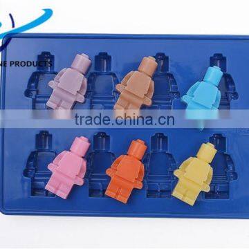 High Quality Lego Ice Mold Silicone Ice Cube Tray photo-3