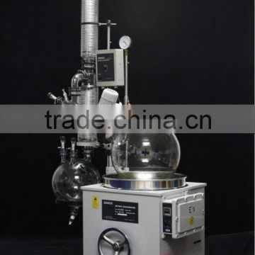 R5005K2B & R5005K2D 50L Rotary Evaporator with Tandem Receving Function +All Flange Joints+Bumping Protection+ Water or Oil bath