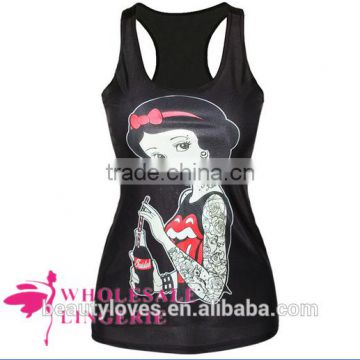 3D Print women tank top ,women summer vest and T shirt