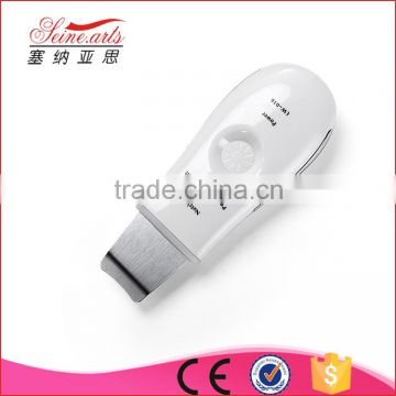 Rechargeable Portable Ultrasonic Skin Scrubber with CE and patent certificate