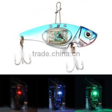 Deepwater Fishing LED Fish Lure Bait Light Flashing Lamp Tackle Hooks Outdoor