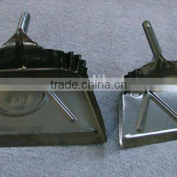 Industry GALVANIZED Iron Dustpan Price black color