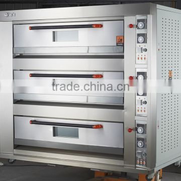 Stainless Steel 430 three layers 9 trays arabic bread oven price