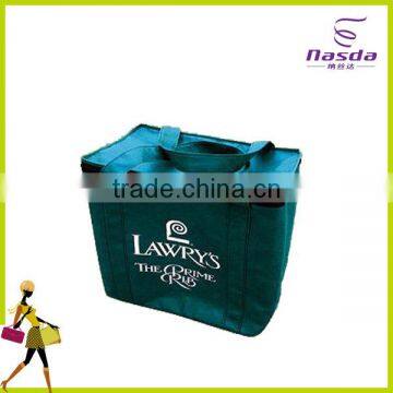 non woven fabric bag for frozen food lunch insulated cooler bag