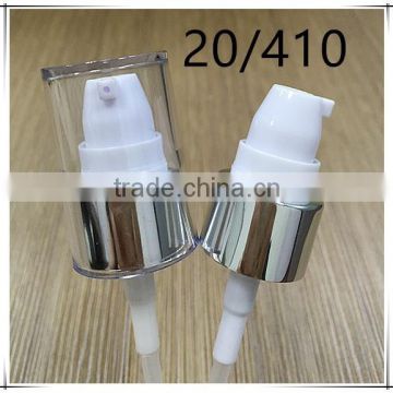 Aluminium metal luxury cosmetic cream treatment pump