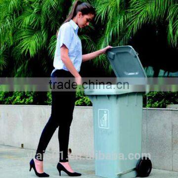 High quality only plastic dustbin pedal waste bin