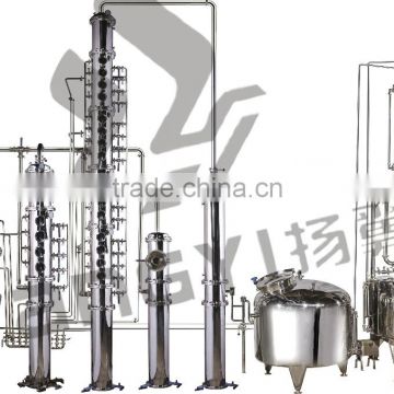 1000L industrial alcohol stainless steel distillation equipment for sale