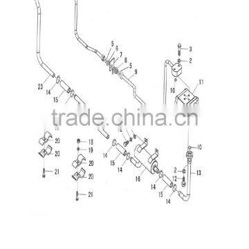 Supply Jinma 450 454 Tractor Spare Parts & CBN-E314 Gear Pump