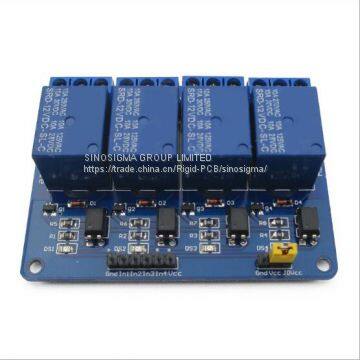 4 Relay Module Optocoupler Isolation Module Control Board 12V DC12V Optional