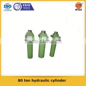 Quality assured piston type 80 ton hydraulic cylinder for construction machine