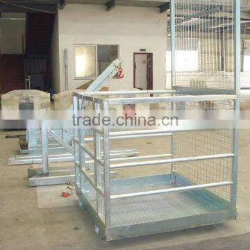 forklift working baskets maintenance platform access platform