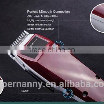 Supernanny Red Classic Hair Clipper/ Trimmer With Cord for Barber Shop/ Salon photo-2