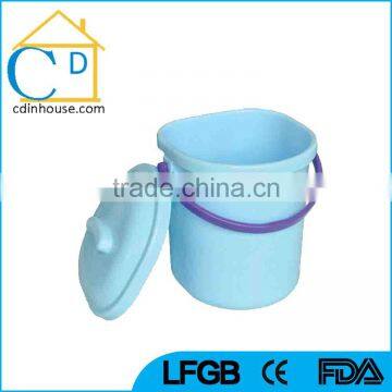 12L House Cleaning Plastic Bucket with Lid with Handle