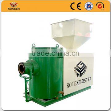 biomass wood chips/sawdust burner connect with aluminum melting furnace