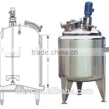 Double Jacketed Mixing Tank With Top Agitator photo-6