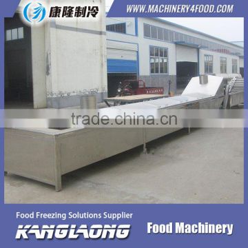 High Quality Net Belt Vegetable Blanching Machine