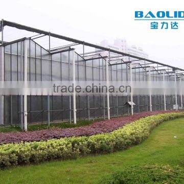 BaoLiDa venlo glass greenhouse used commercial greenhouse hydroponic systems greenhouse