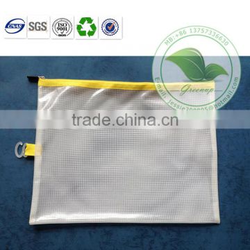 Hot Design High Quality PVC Fabric Zipper Expanding File For Sale