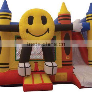 Vinyl material for castle inflatables bounce