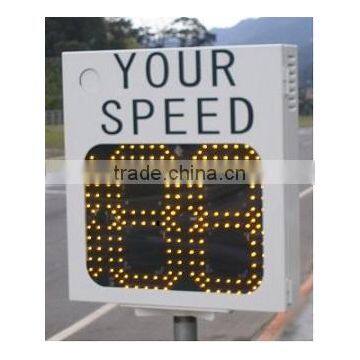 Steel Case 18 Inch 2 Digit Station Radar Speed Traffic Signs photo-2