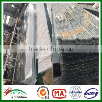 1.0mm Transparent Polycarbonate Corruaged Sheet Roof/canopy photo-6