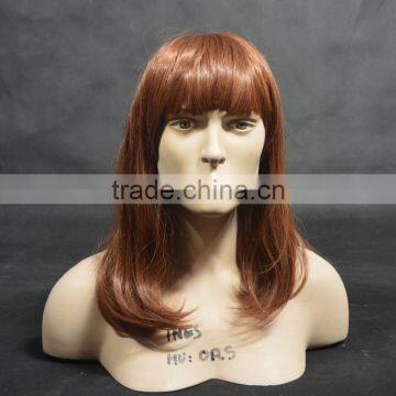 Mannequin Head Female Displaying Hats, Wigs, Scarves, and Necklaces photo-5