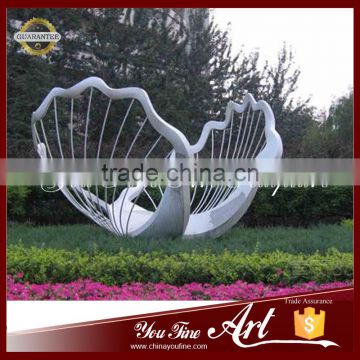 Modern Outdoor Stainless Steel Garden Sculpture