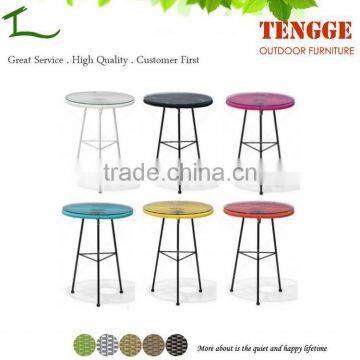 TG15-0130 Garden Furniture Syntheric Rattan Curve Leg Acapulco Chair photo-4