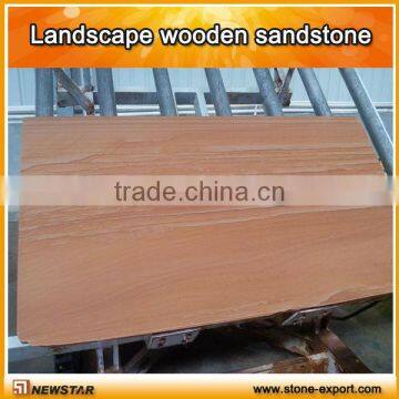 Landscape wooden sandstone