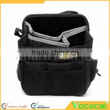Car Trunk Organizer Auto Interior Removable Storage Mesh Debris Storage Pouch Head Seat Back Bag Hanging Zipper Bag photo-2