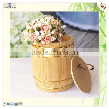 High Quality Gift Wood Garden Tea Pickle Barrels photo-3