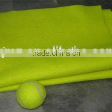 needle punched tennis ball fabric