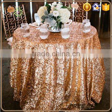 Customized Glittering Sequin Table Cloth for Wedding Decoration photo-3