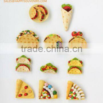 Pizza Promotional Israel Fridge Magnet for Home Decor, China Direct Factory