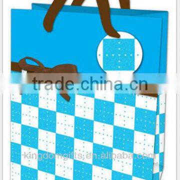 Blocking Printed Copper Plate Paper Shopping Bags
