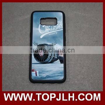 2017 Hot New Soft Rubber Edge Sublimation Case for Samsung S8 Cover photo-3