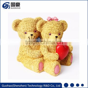 Custom wedding souvenirs small lovely bear figurine