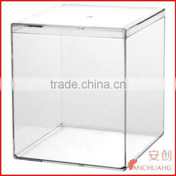 Acrylic Box/Case Plastic Container With Removable Lid photo-3