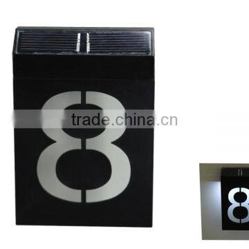 Solar Led House Number Plate With CE photo-2
