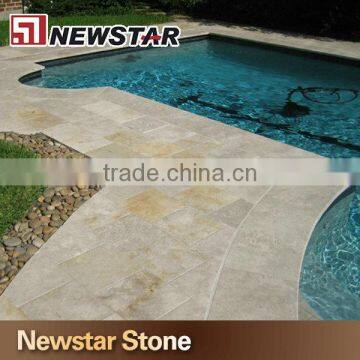Yellow Limestone China Yellow Limestone Bushhammered Yellow Limestone photo-2