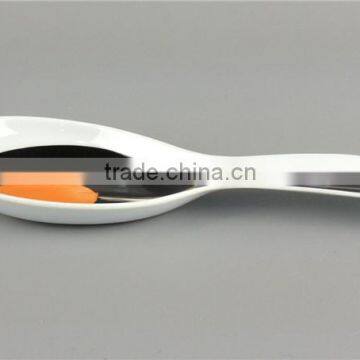 Meneed Fancy Custom Design Small Plastic Egg Spoon photo-2