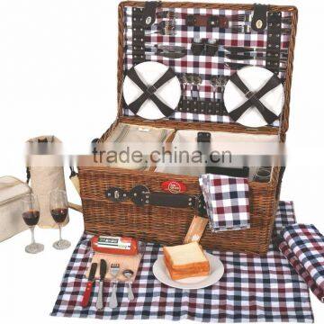 Wholesale Made in China Mini Portable Handmade Wicker Fast Food Willow Basket photo-2