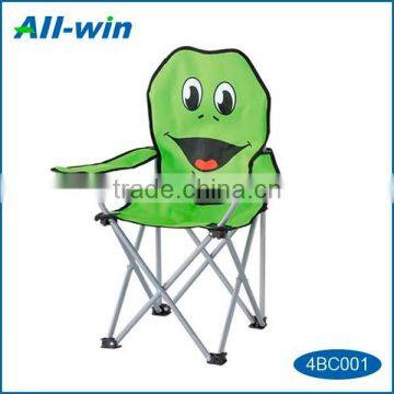 cheap new foldable animal children beach chair with cartoon design and armrest