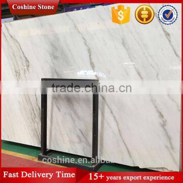 Polished Carara White Marble Natural Stone Slab photo-2