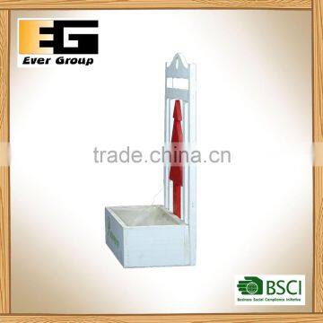 2017 Fashion Outdoor Garden Hanging Wooden Design Flower Pot photo-3