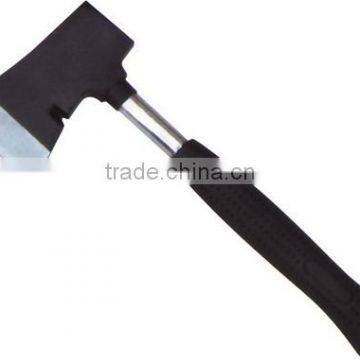 Steel forged 800g axe with wood handle